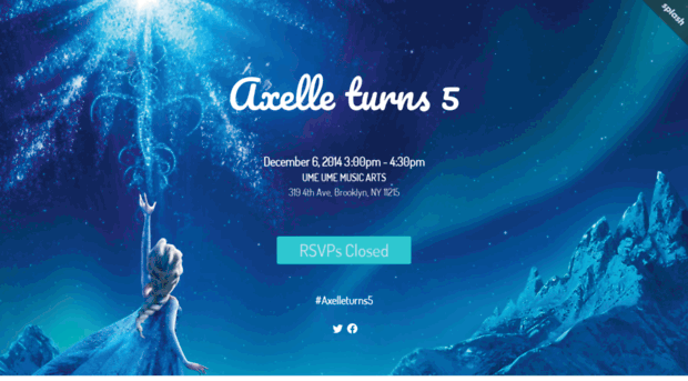 axelleturns5.splashthat.com