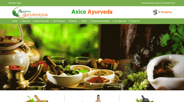 axicoayurveda.com