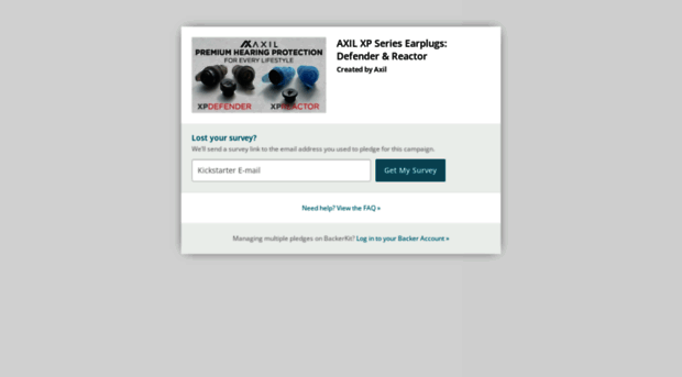 axil-xp-series-earplugs.backerkit.com