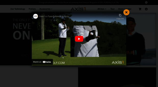 axis1golf.com