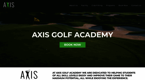 axisgolfacademy.com