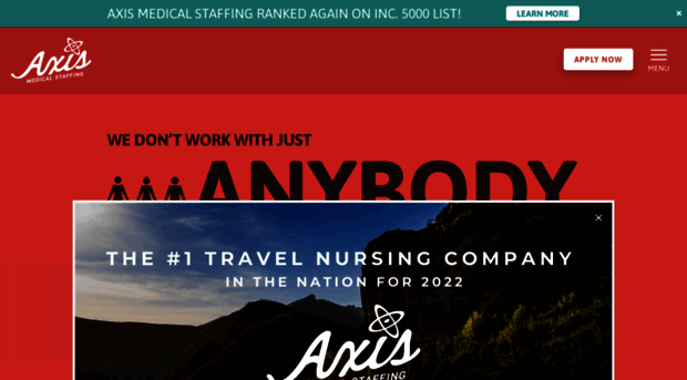 axismedicalstaffing.com