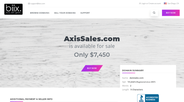 axissales.com