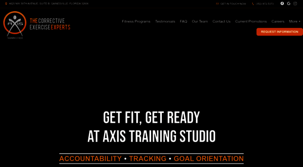 axistrainingstudio.com