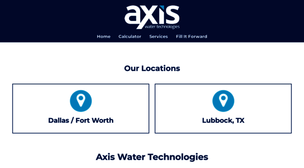 axiswater.com