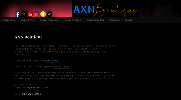 axnboutique.com