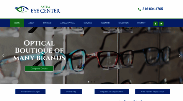 axtelleyecenter.com
