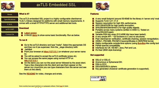 axtls.sourceforge.net