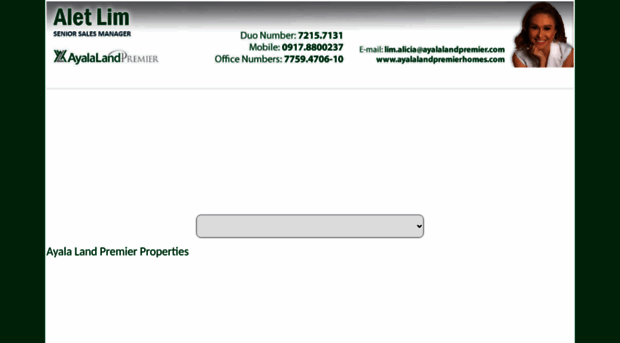 ayalalandpremierhomes.com