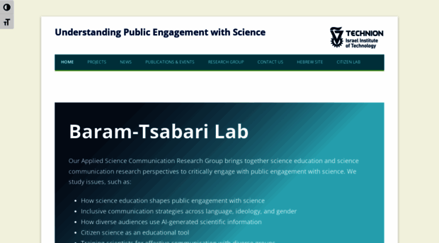 ayeletlab.net.technion.ac.il