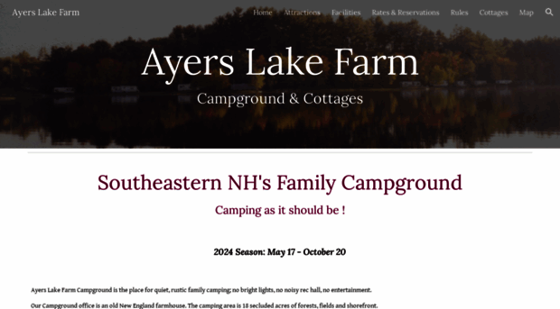 ayerslakecampground.com