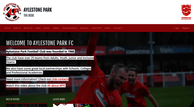 aylestoneparkfc.org.uk