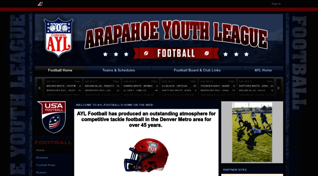 aylsportsfootball.leag1.com