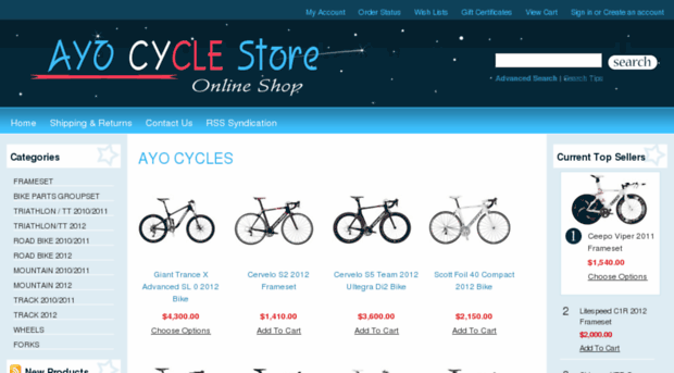 ayo-cycles.com