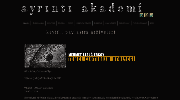 ayrintisanatakademisi.com