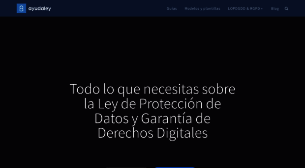 ayudaleyprotecciondatos.es