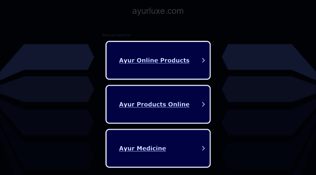 ayurluxe.com