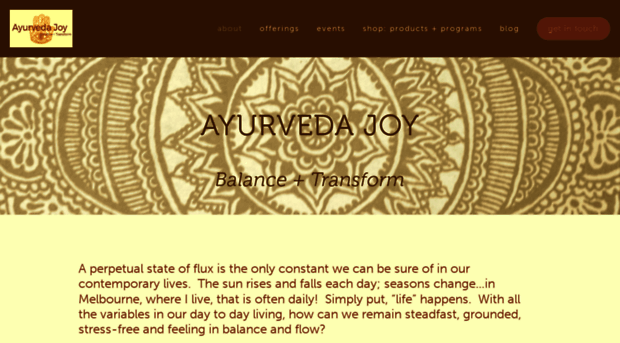 ayurvedajoy.com