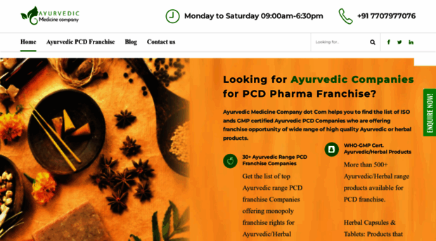 ayurvedicmedicinecompany.com