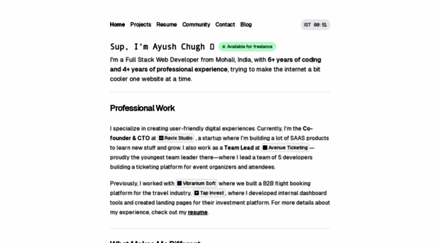 ayushchugh.com