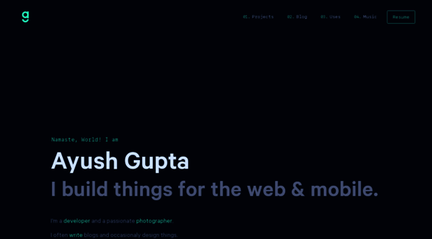 ayushgupta.tech