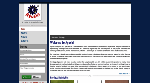 ayushibrasshardware.com