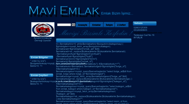 ayvalikmaviemlak.com