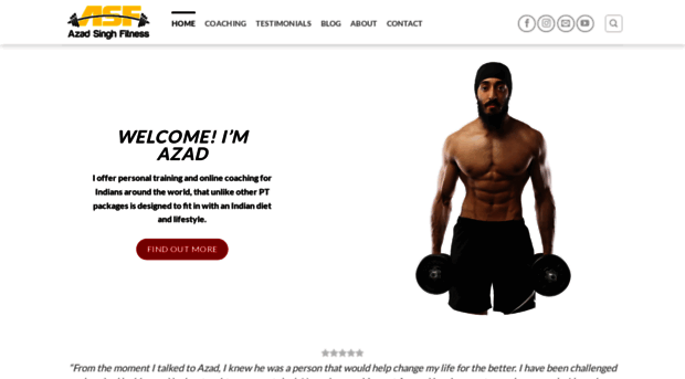 azadsinghfitness.com