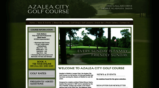 azaleacitygolfcourse.com