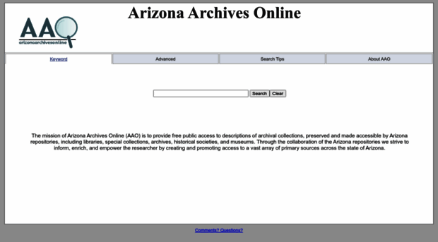 azarchivesonline.org