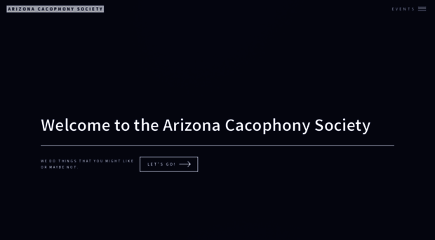 azcacophony.org