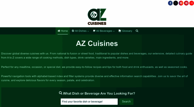 azcuisines.com