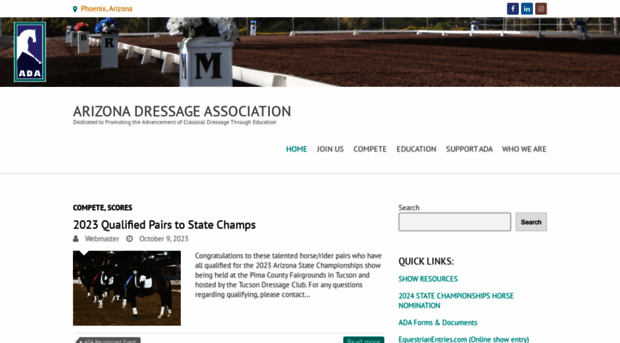 azdressage.org