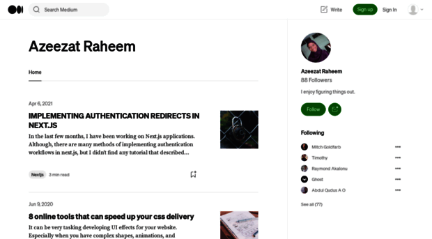 azeezatraheem.medium.com