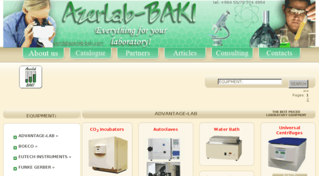 azerlab-baki.com