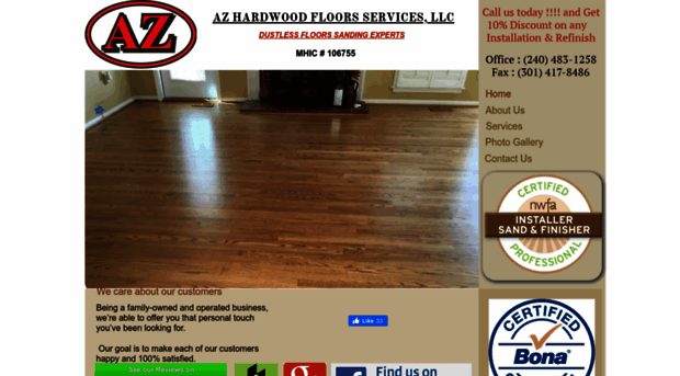 azhardwoodfloor.com