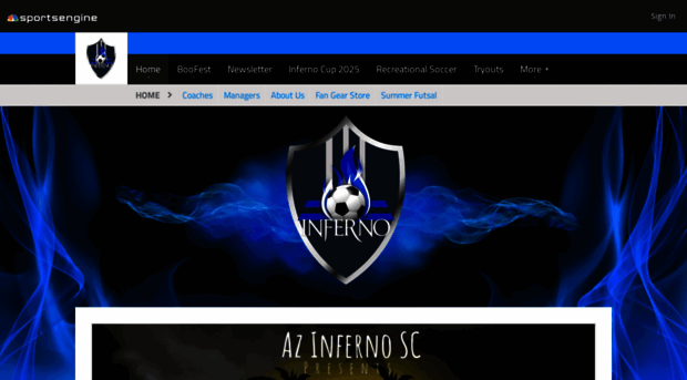 azinfernosoccerclub.net