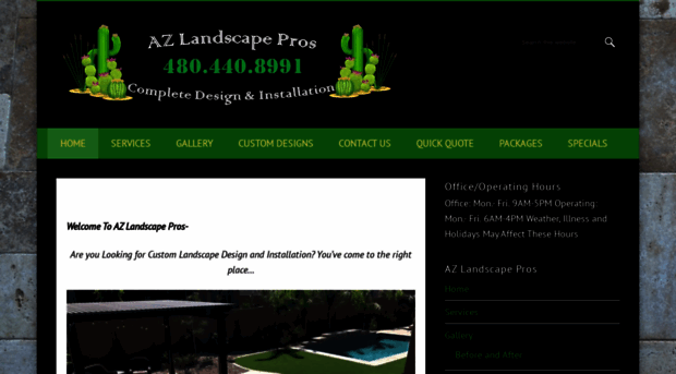 azlandscapepros.com