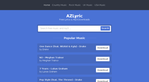 azlyric.net