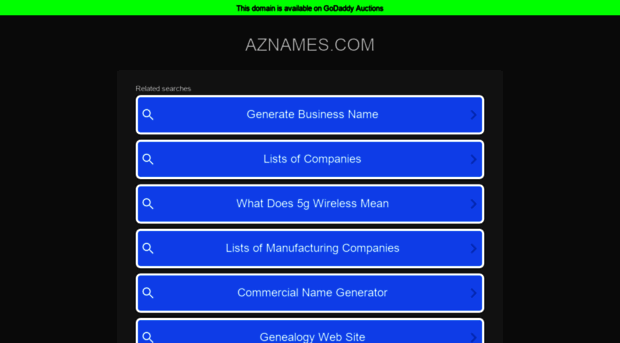 aznames.com