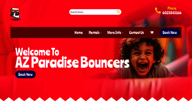 azparadisebouncers.com