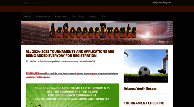 azsoccerevents.com