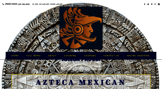 aztecamexicanakron.com