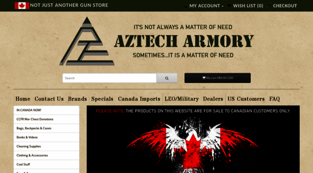 aztecharmory.com