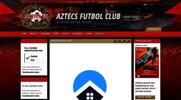 aztecsfutbolclub.org