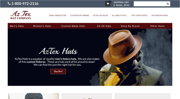 aztexhats.com