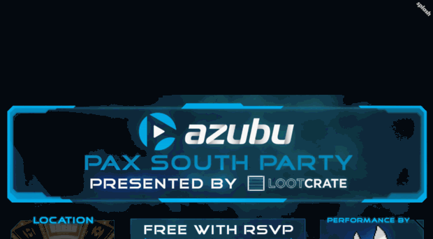 azubupaxsouthparty.splashthat.com