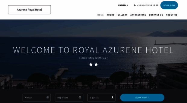 azurene-royal-hotel.com