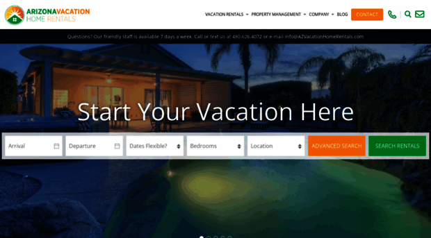 azvacationhomerentals.com