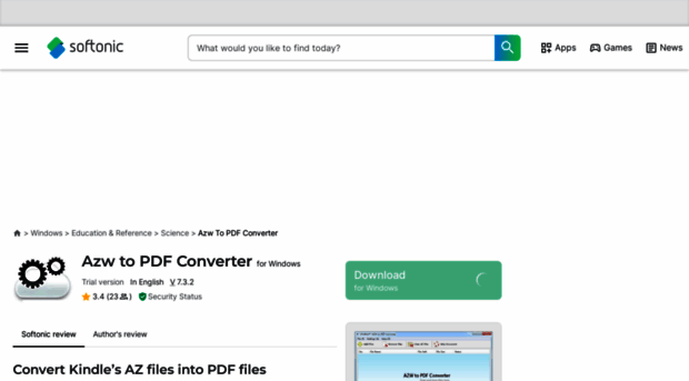 azw-to-pdf-converter.en.softonic.com